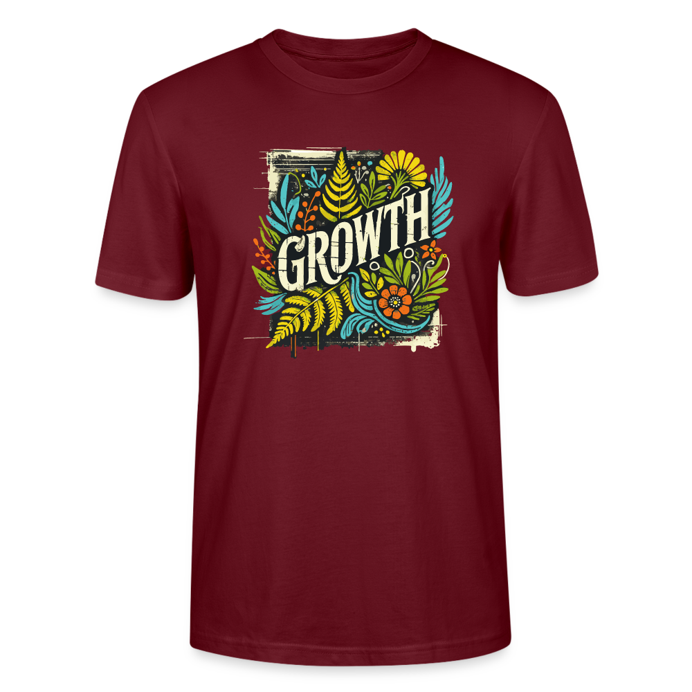 Grunge Growth  CRAFTER T-Shirt - burgundy