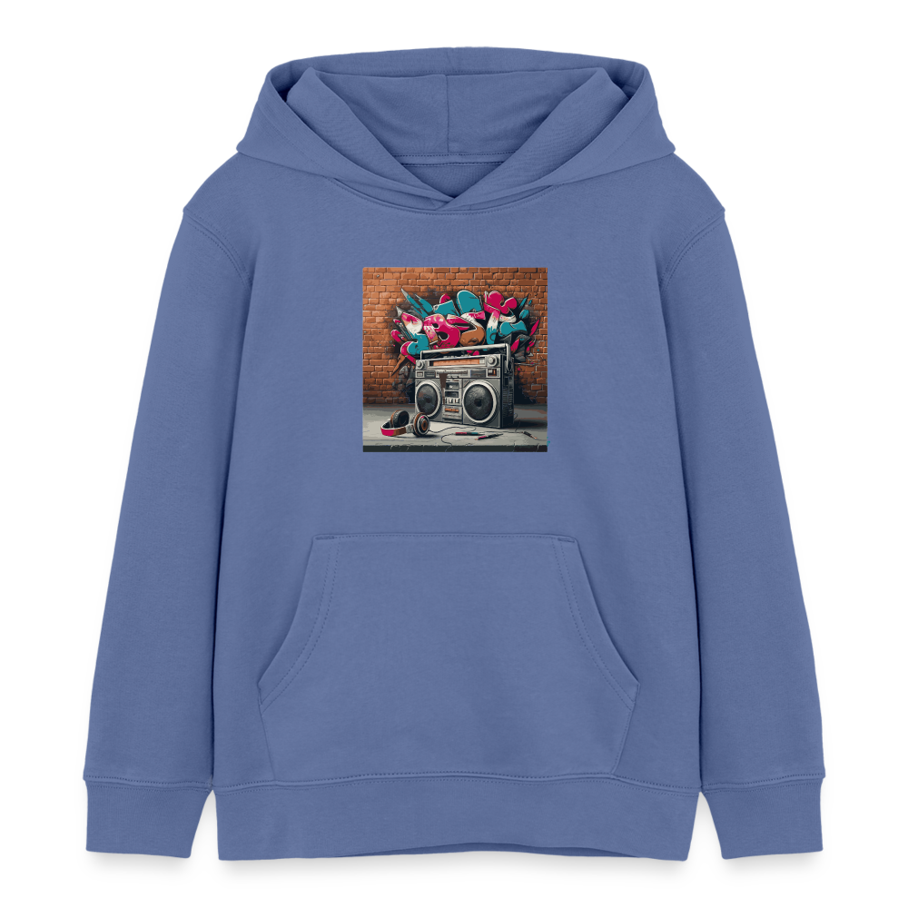 HH90 Mini Cruiser Kids’ Organic Hoodie - bright blue