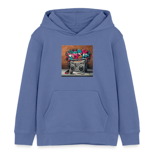 HH90 Mini Cruiser Kids’ Organic Hoodie - bright blue