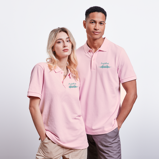 Stanley/Stella PREPSTER Organic Unisex Polo Shirt - cotton pink