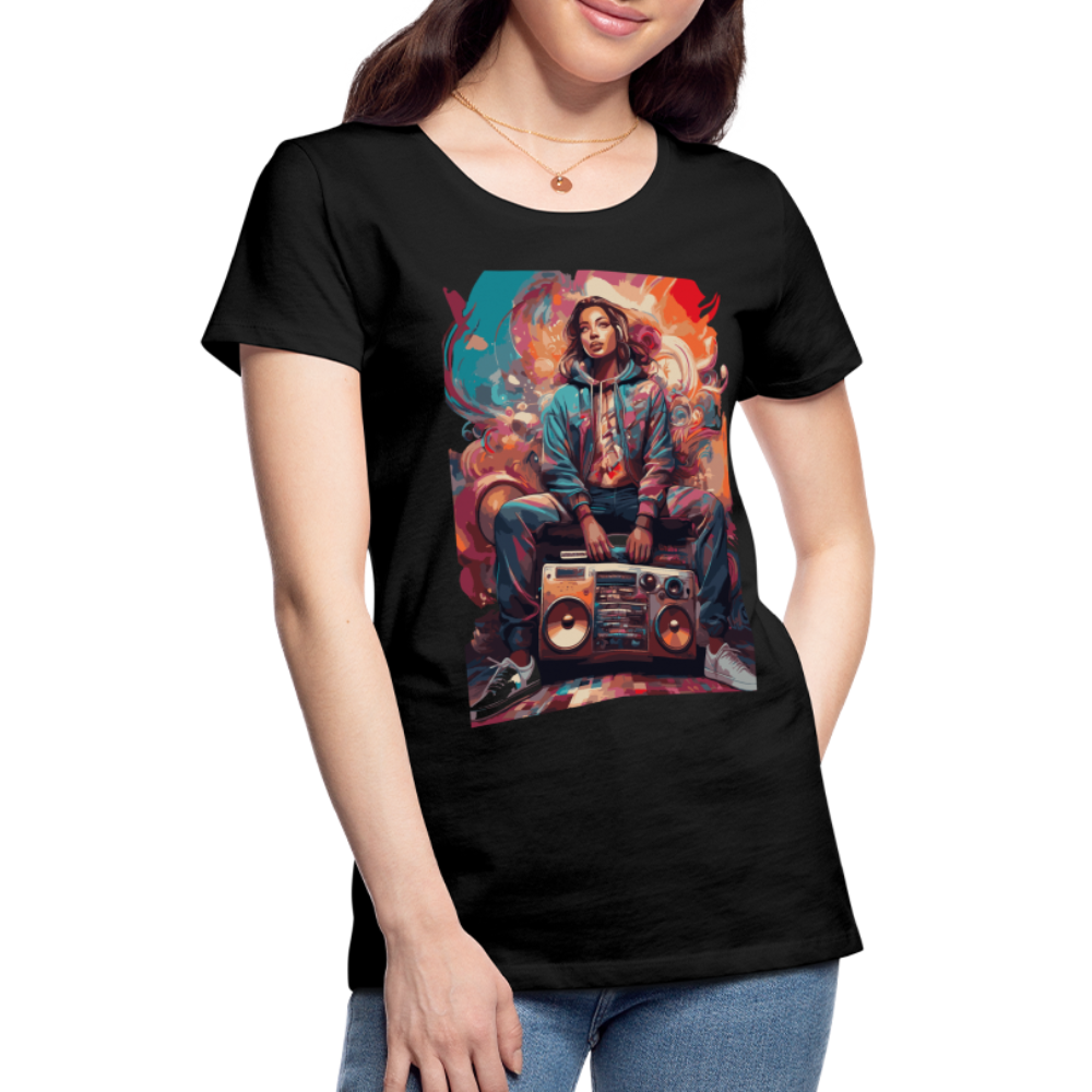 Street Vibes - Women’s Premium T-Shirt - Schwarz