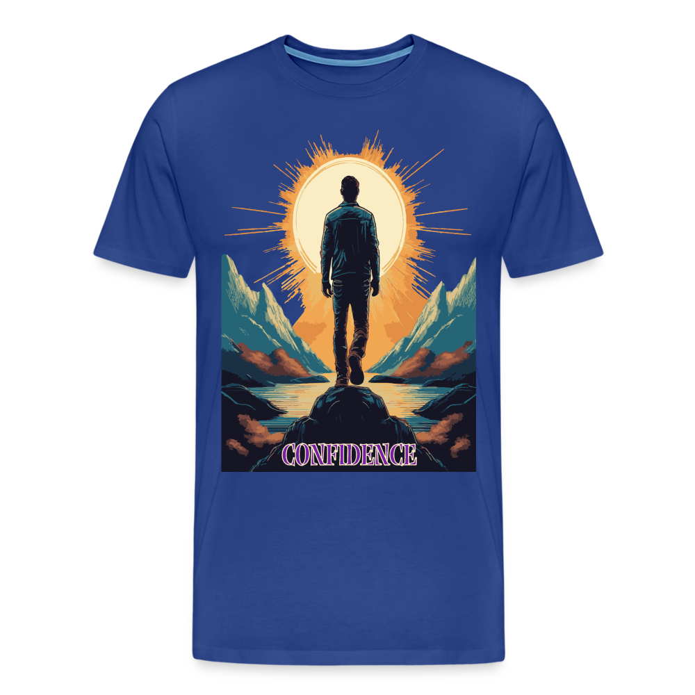 Confidence - Premium-T-Shirt für Herren - royal blue