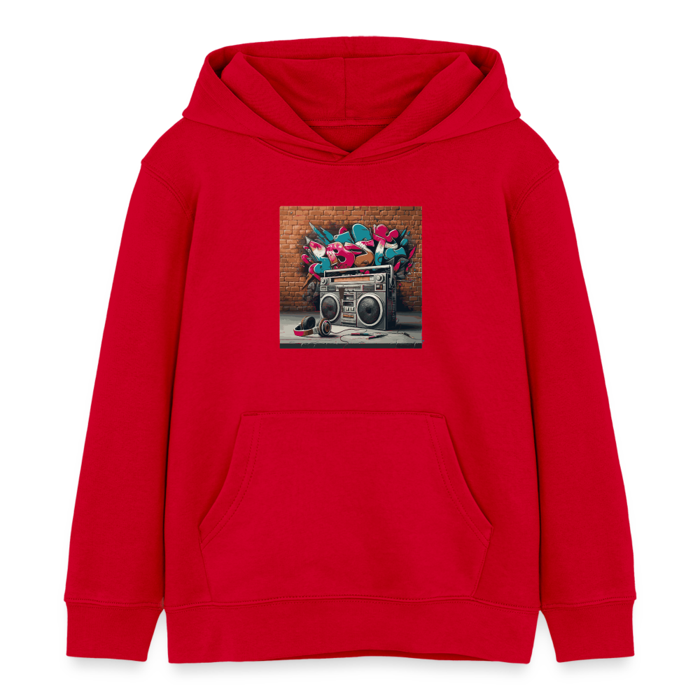 HH90 Mini Cruiser Kids’ Organic Hoodie - red