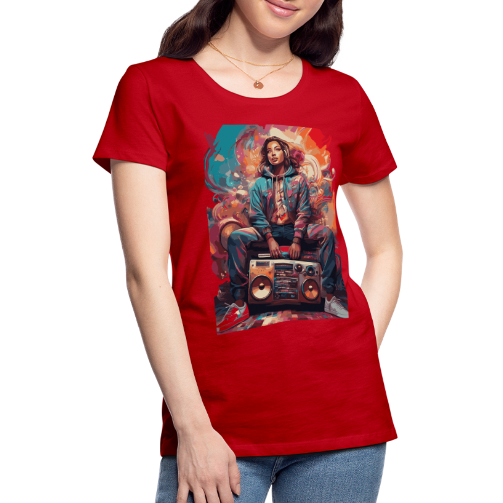 Street Vibes - Women’s Premium T-Shirt - Rot