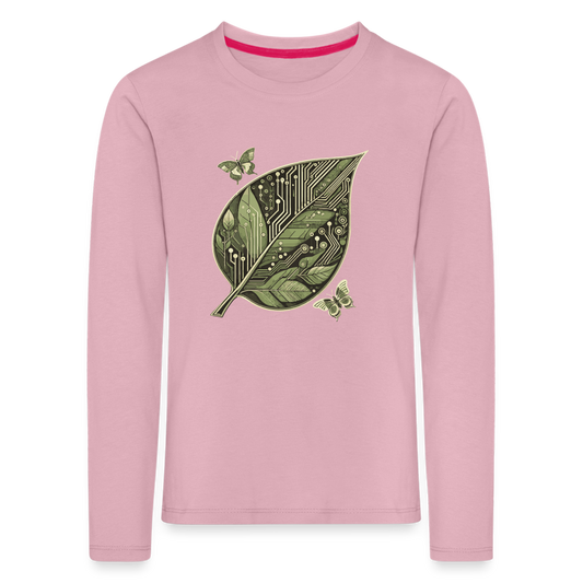 EcoWarrior - Kids' Premium Longsleeve Shirt - rose shadow