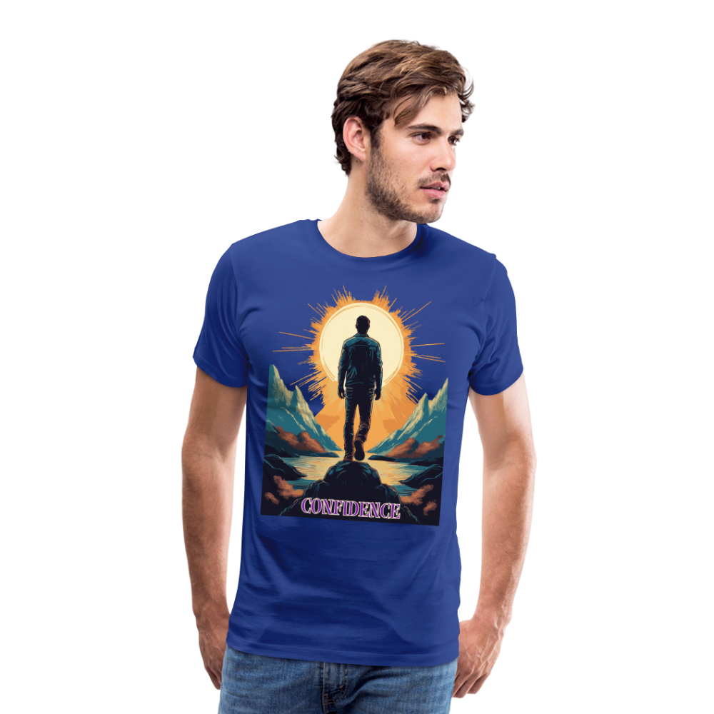 Confidence - Premium-T-Shirt für Herren - royal blue