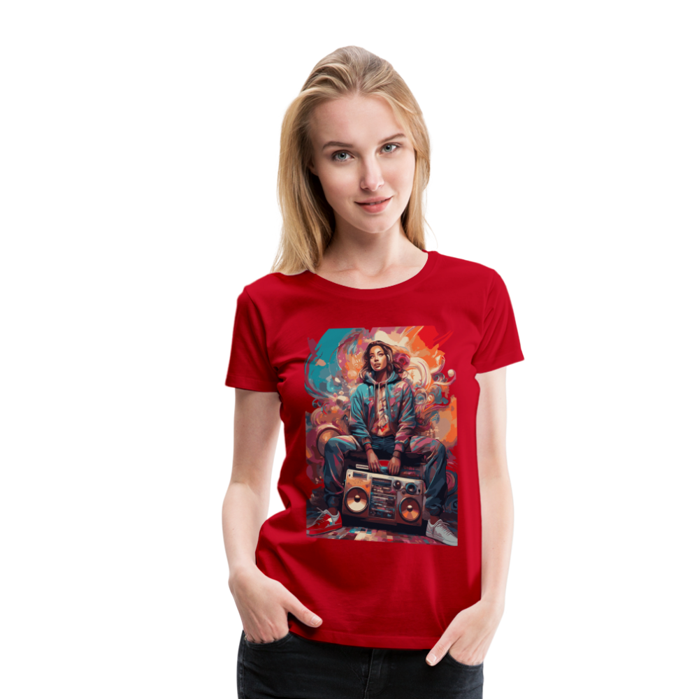 Street Vibes - Women’s Premium T-Shirt - Rot